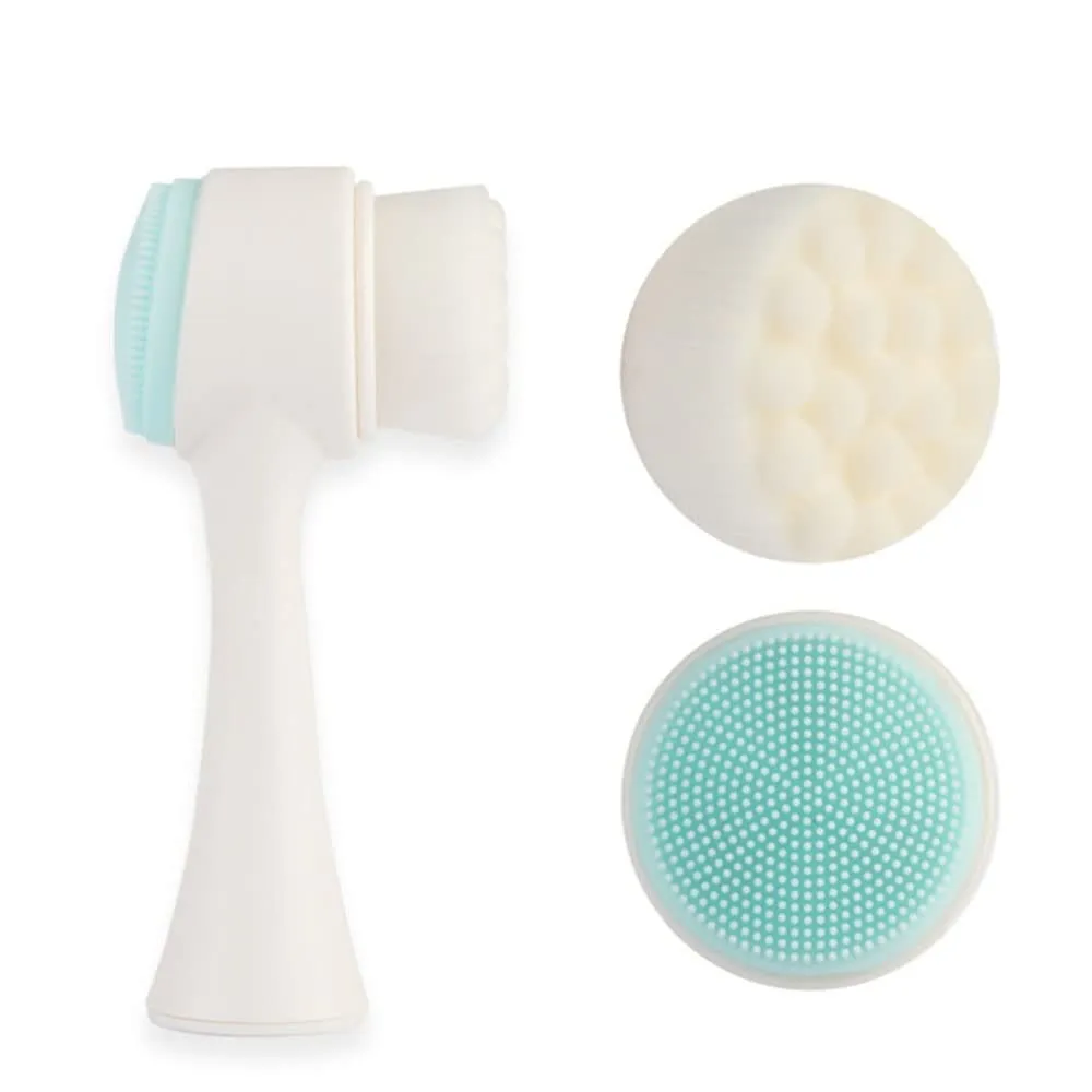 3D Double Sides Silicone Face Cleanser