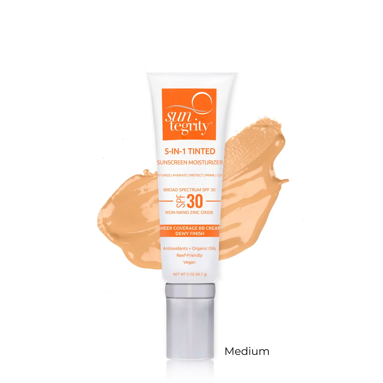 5 In 1 Tinted Sunscreen Moisturizer