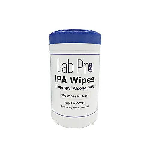 70% Isopropyl Alcohol and 30% Deionized Water, Polyester, Viscose