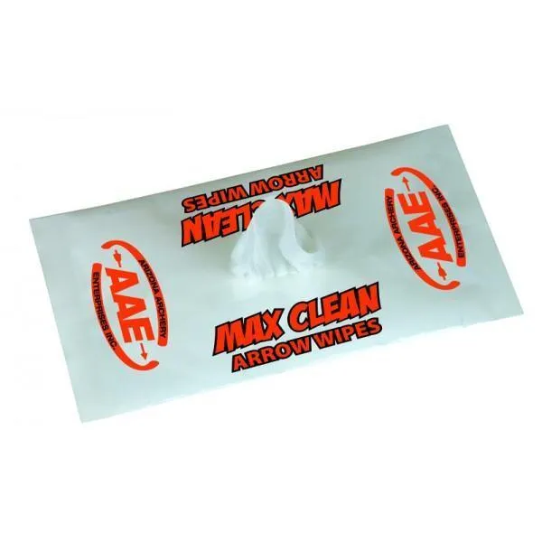 AAE Archery Max Clean Arrow Wipes