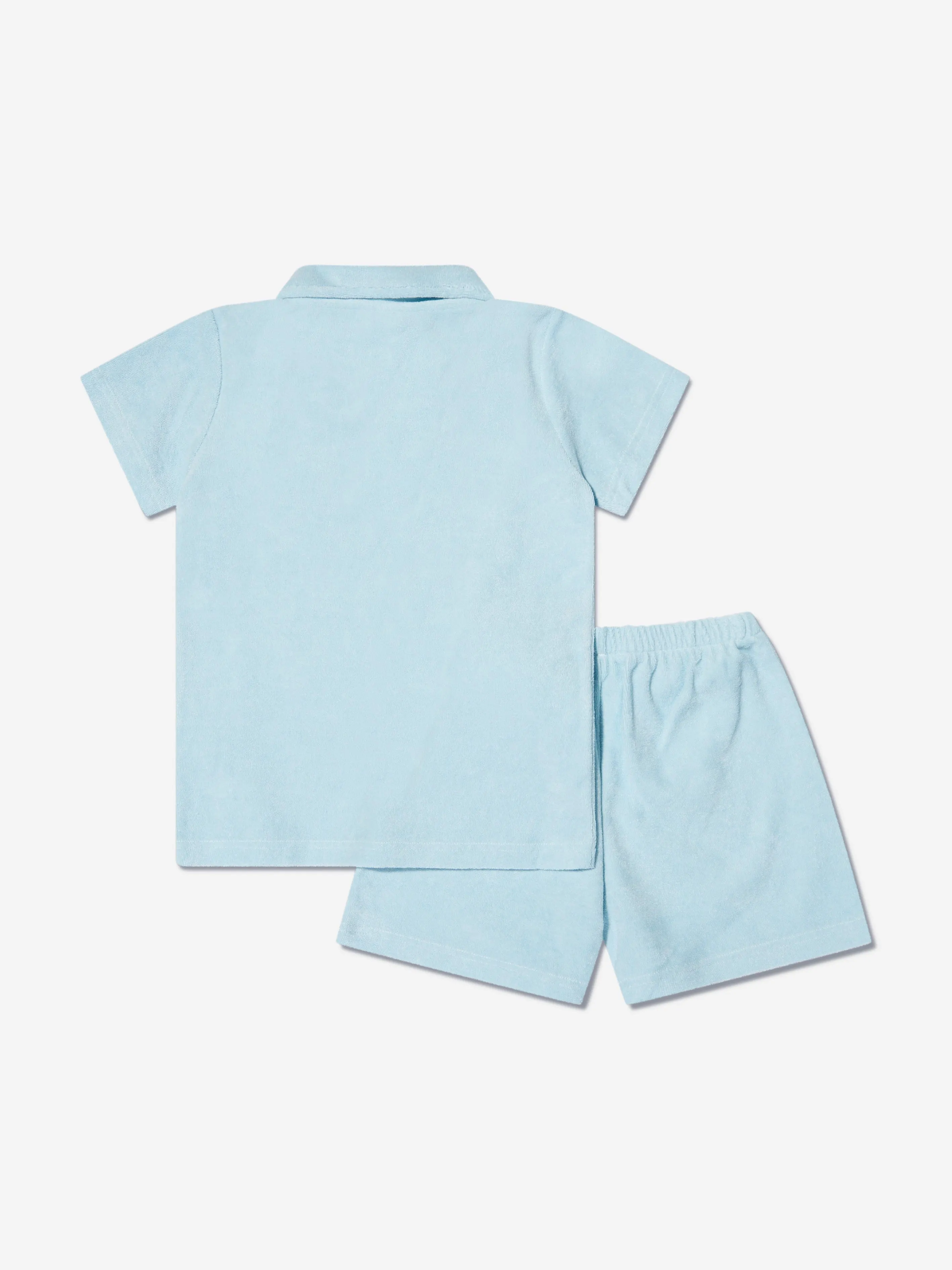 Amiki Children Boys Thomas Short Pyjama Set in Blue