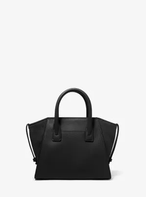 Avril Small Leather Top-Zip Satchel | 55487