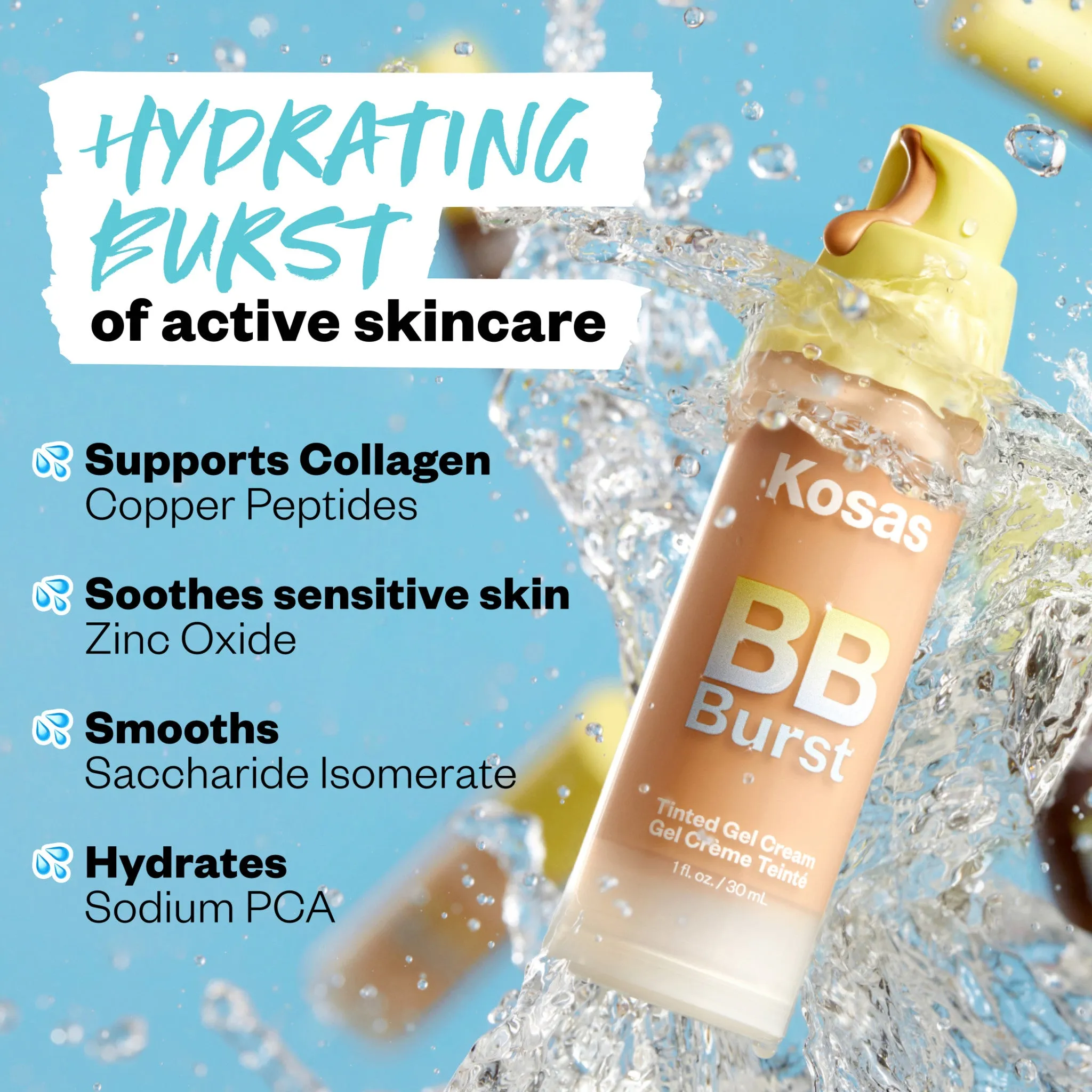 BB Burst Tinted Moisturizer Gel Cream