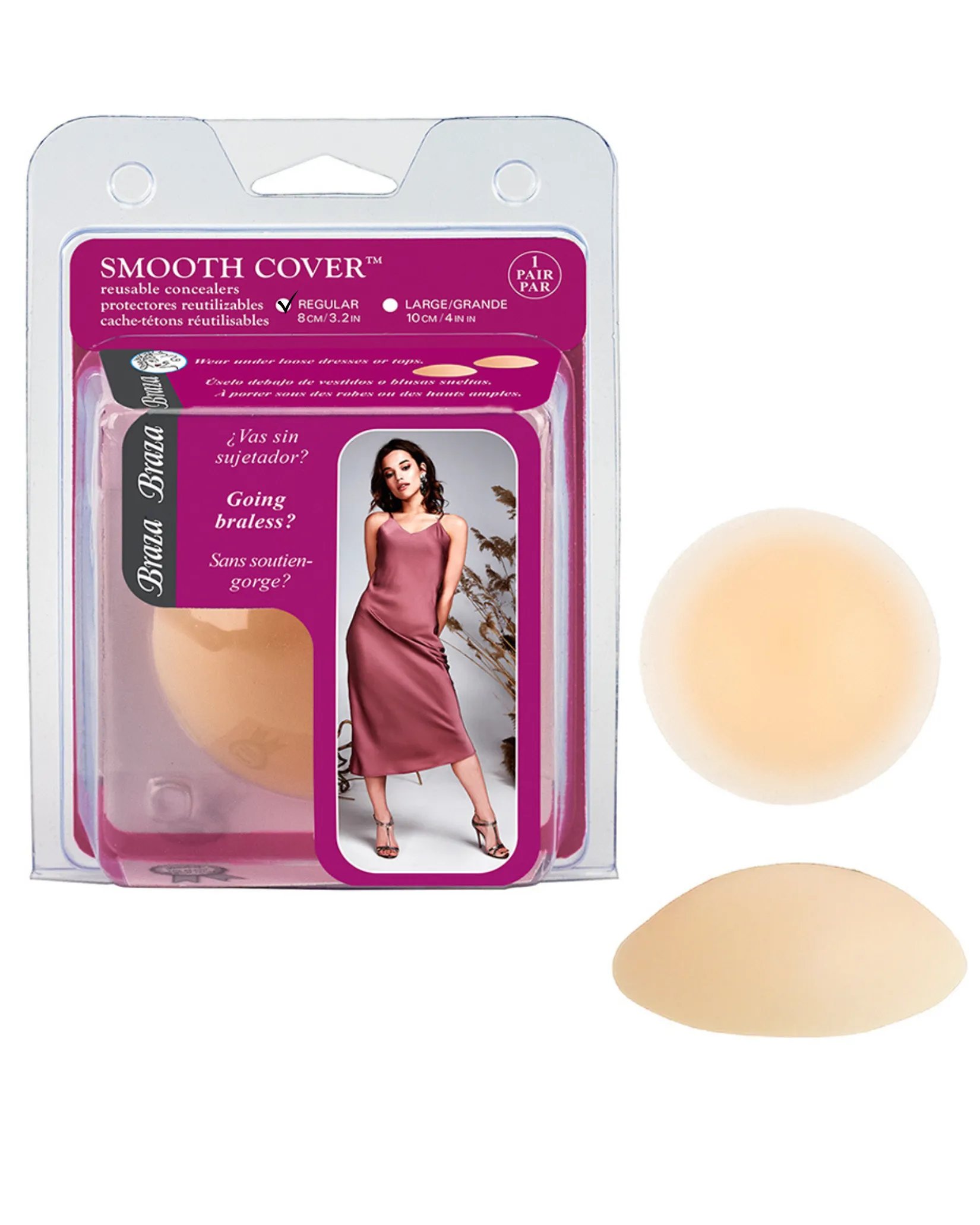 Braza Smooth Reusable Nipple Concealers - 79400