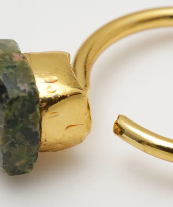 CATHEDRAL Unakite Ring