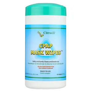 Citrus II Cleaning Wipes for CPAP/BiPAP Masks & Oxygen Equipment