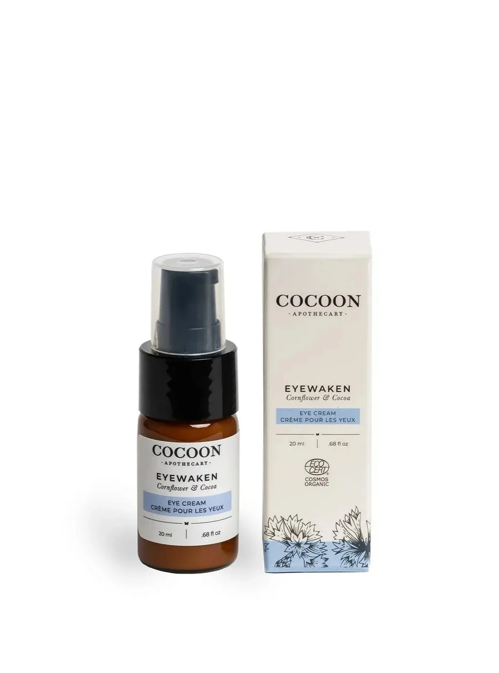 Cocoon Apothecary Eyewaken Cornflower & Cocoa Eye Cream