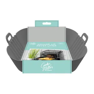 Cooke & Miller Non Stick Square Silicone Air Fryer Liner | 18cm