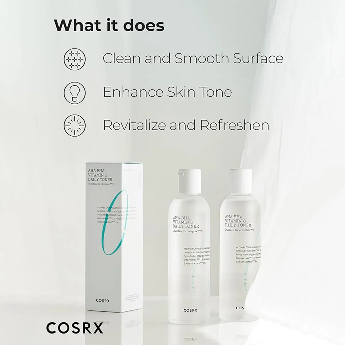 Cosrx Refresh ABC Daily Toner (AHA BHA Vitamin C) 150Ml