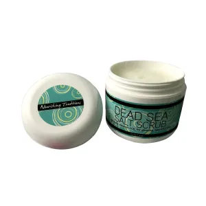 Dead Sea Salt Scrub for Glowing Skin infused , 4 fl. oz