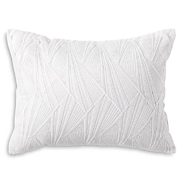 Dkny Refresh Embroidered Decorative Pillow, 12 X 16