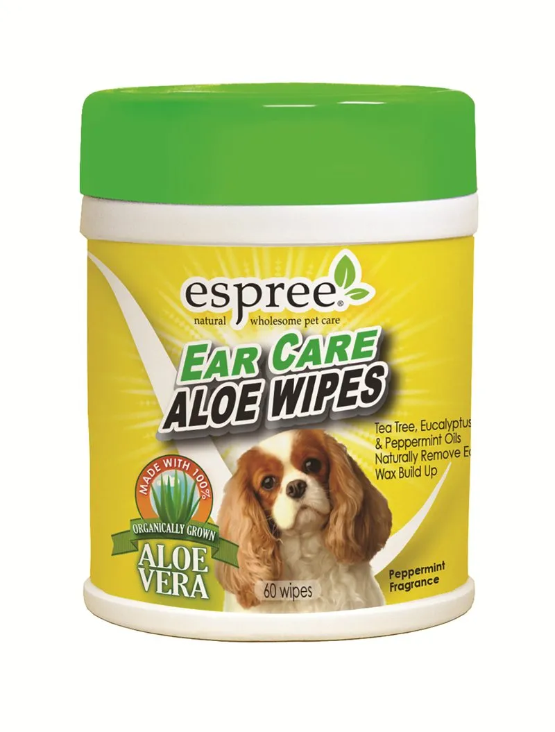 Espree Ear Care Aloe Wipes 60ct