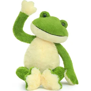 Frog Stuffed Animals Frog Plush Toys, Green/Pink, 24 Inches