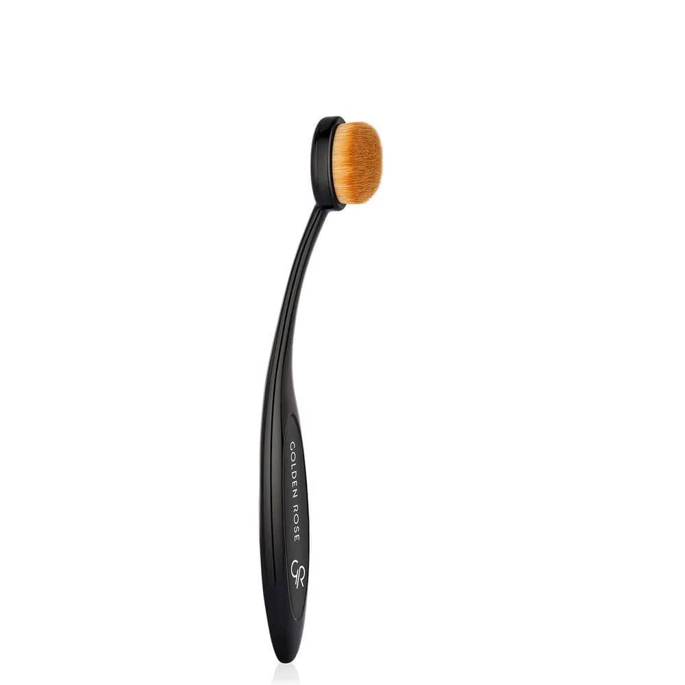 Golden Rose Oval Highlighter, Concealer & Contour Brush