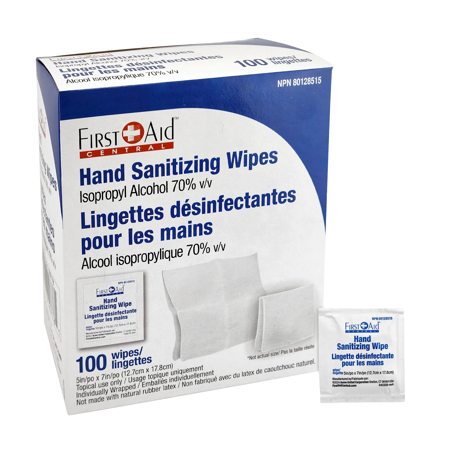 Hand Sanitizing Wipes - Box of 100 - Buy 1 get 2nd 50% off