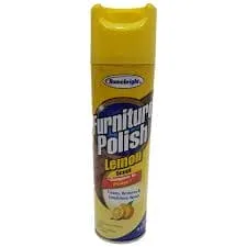 HOMEBRIGHT LEMON FURNITURE POLISH 10OZ - HBLFP10