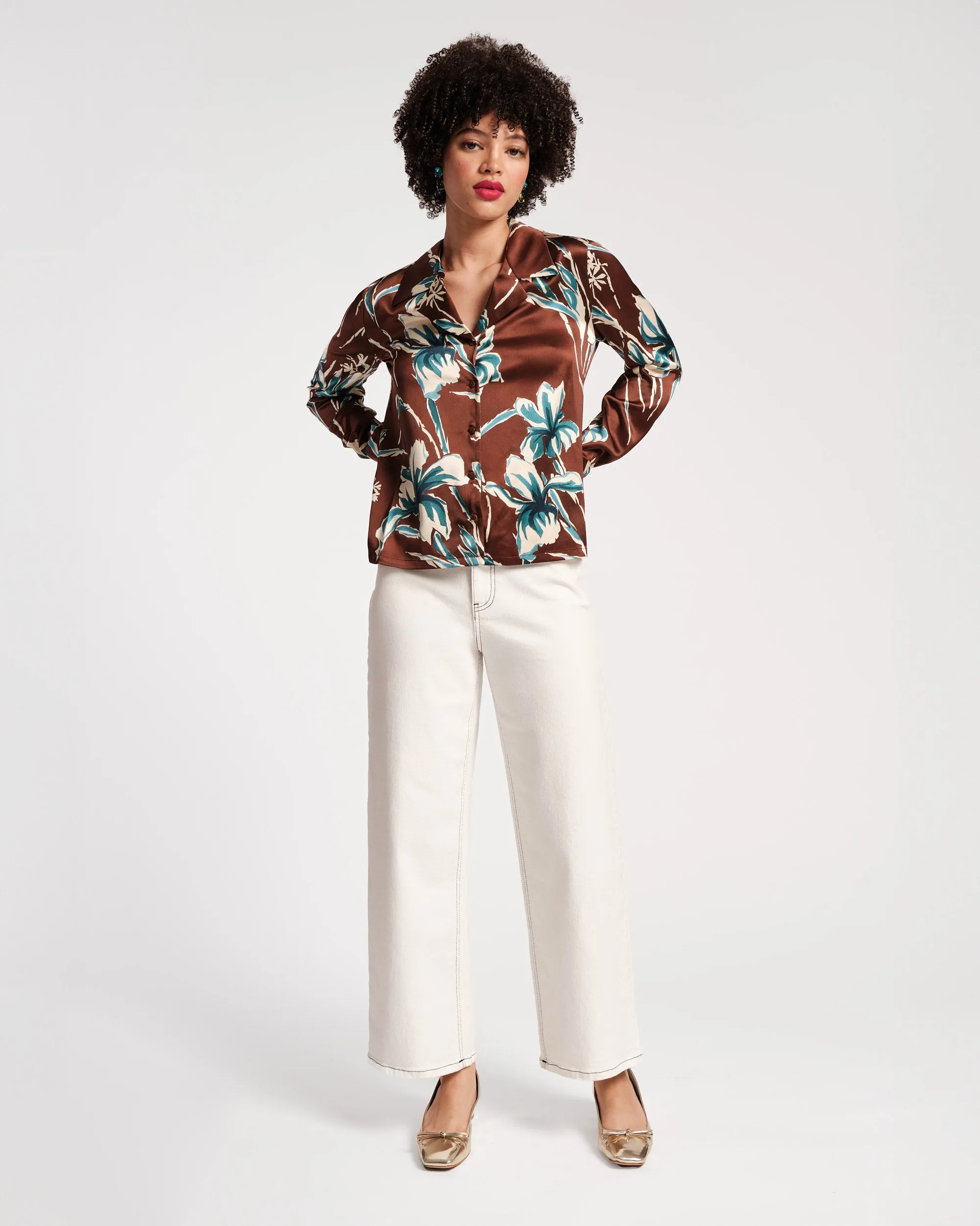 Katherine Silk Blouse