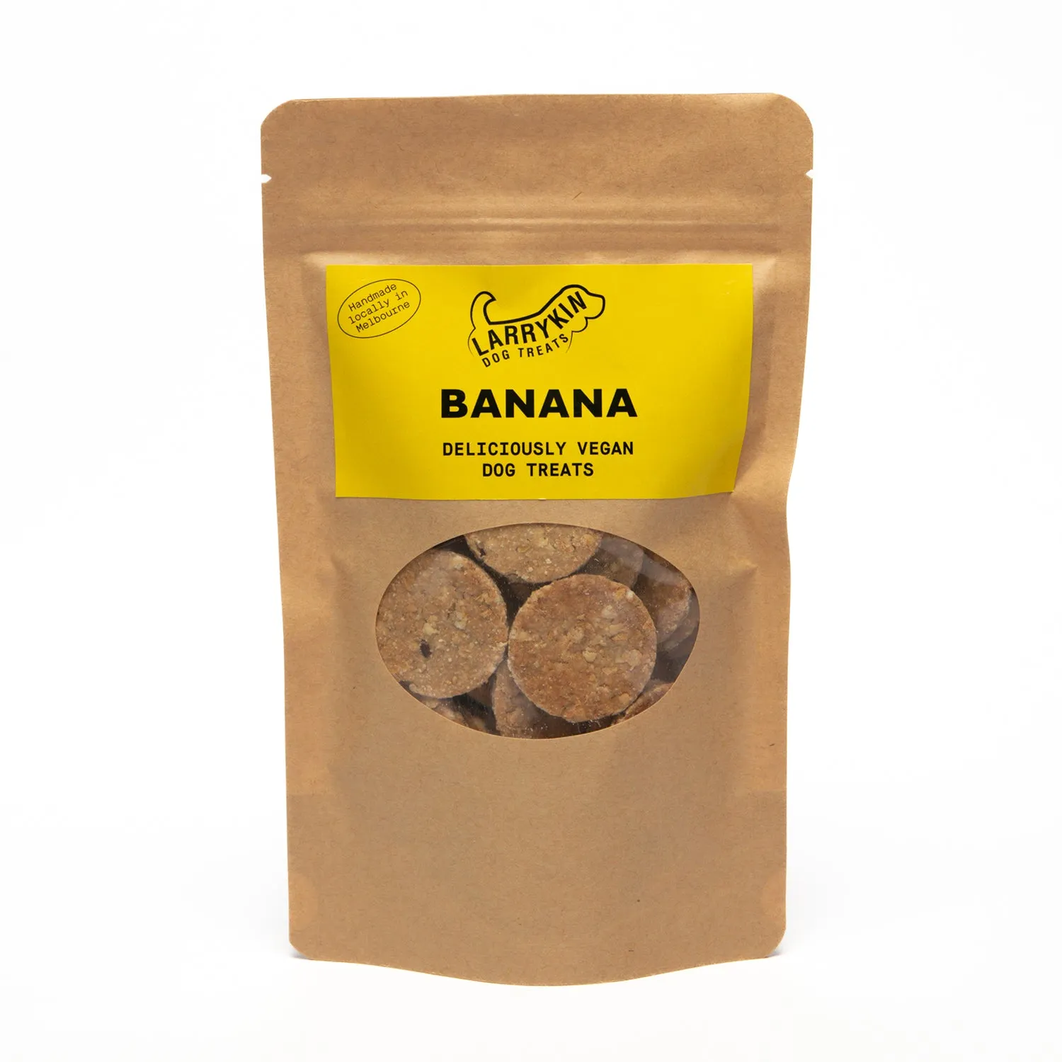 Larrykin Biscuits Banana Dog Treats 125g