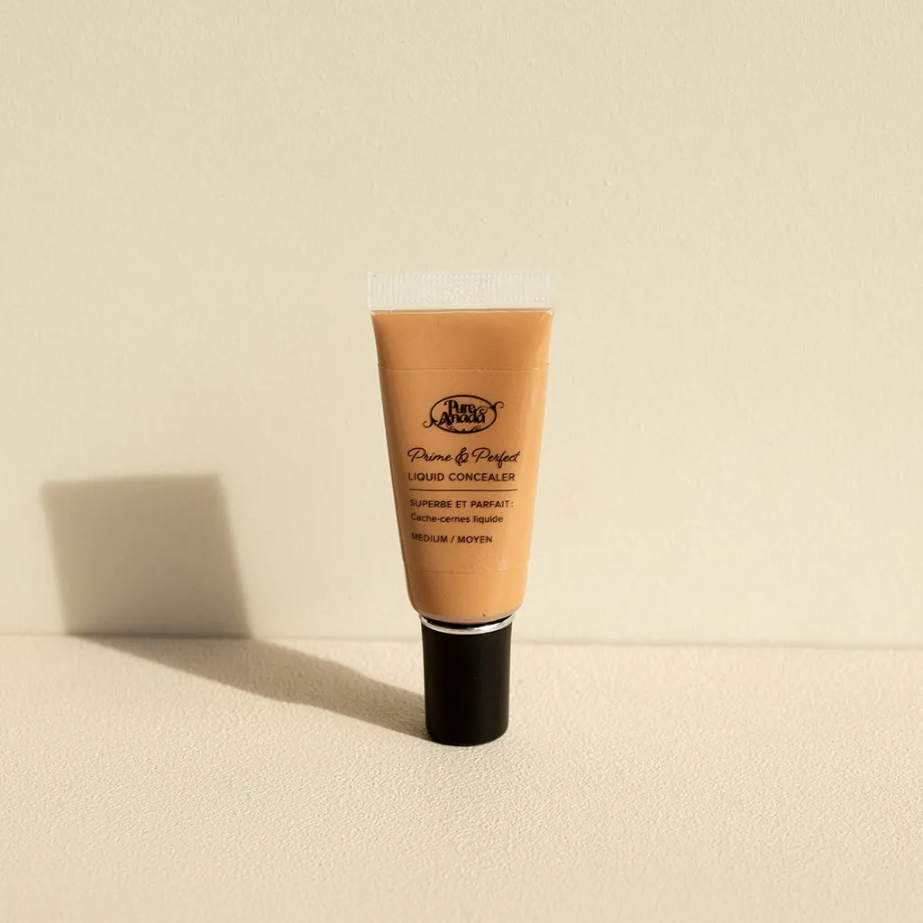 Medium Natural Prime & Perfect Liquid Concealer 15ml - Pure Anada