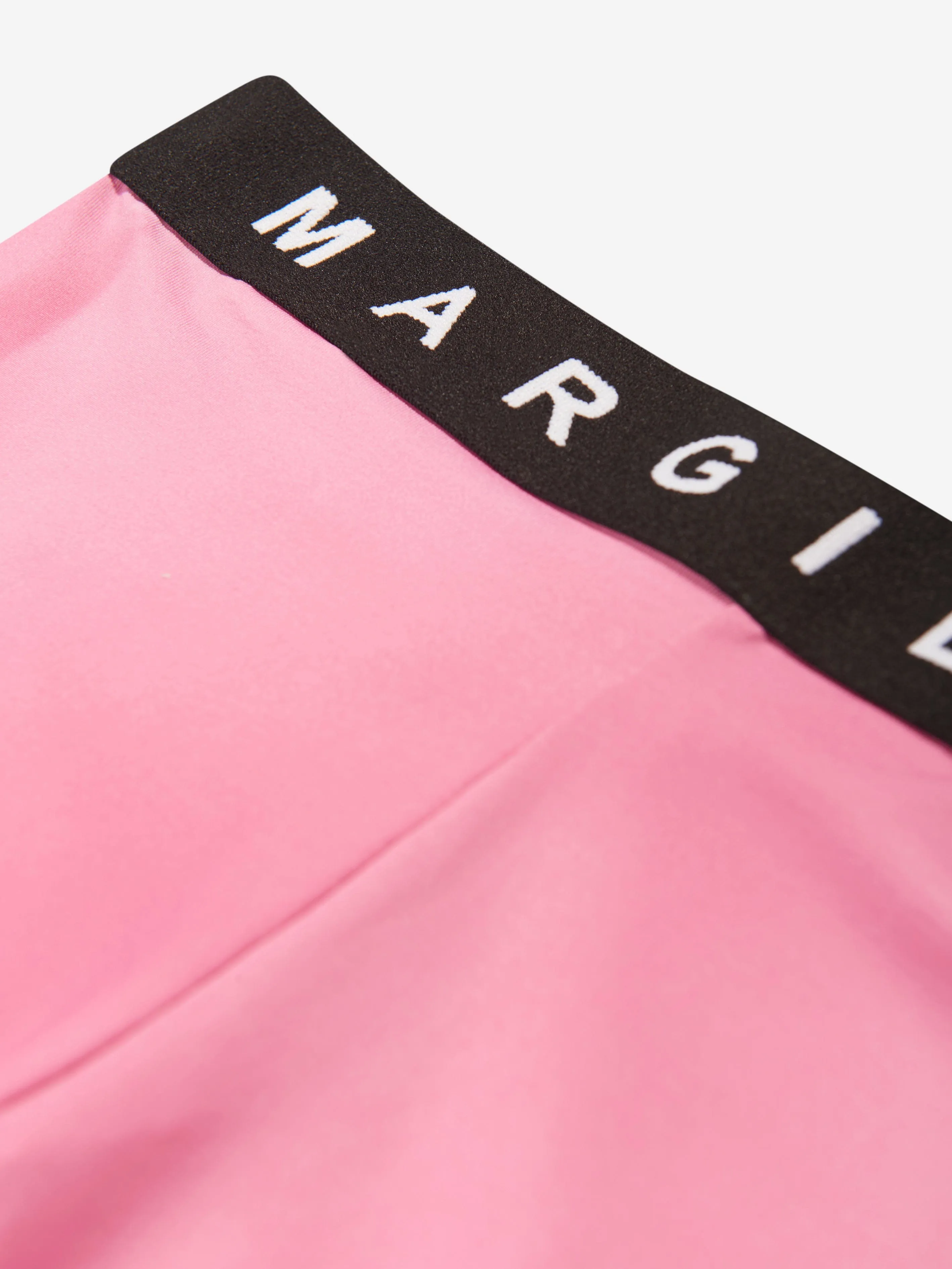 MM6 Maison Margiela Kids Logo Leggings in Pink