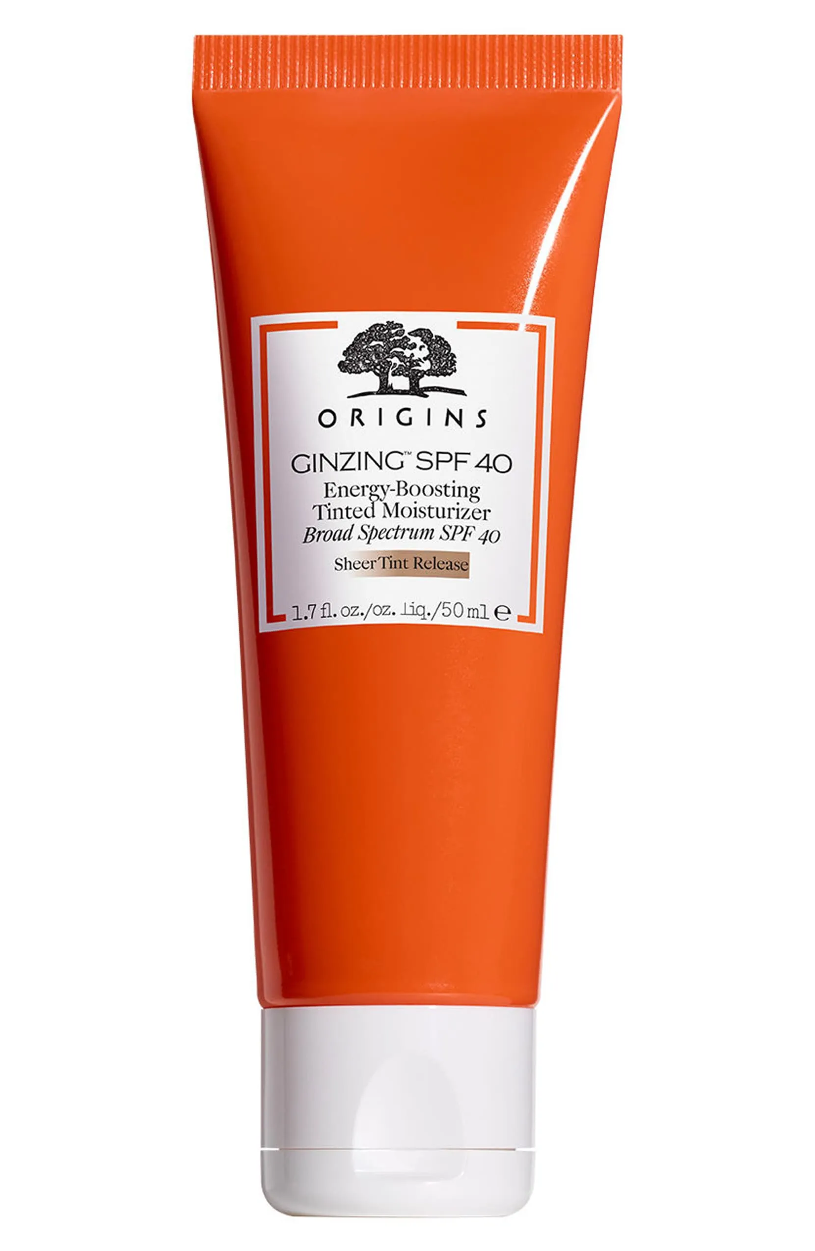 Origins GinZing SPF 40 Energy-Boosting Tinted Moisturizer