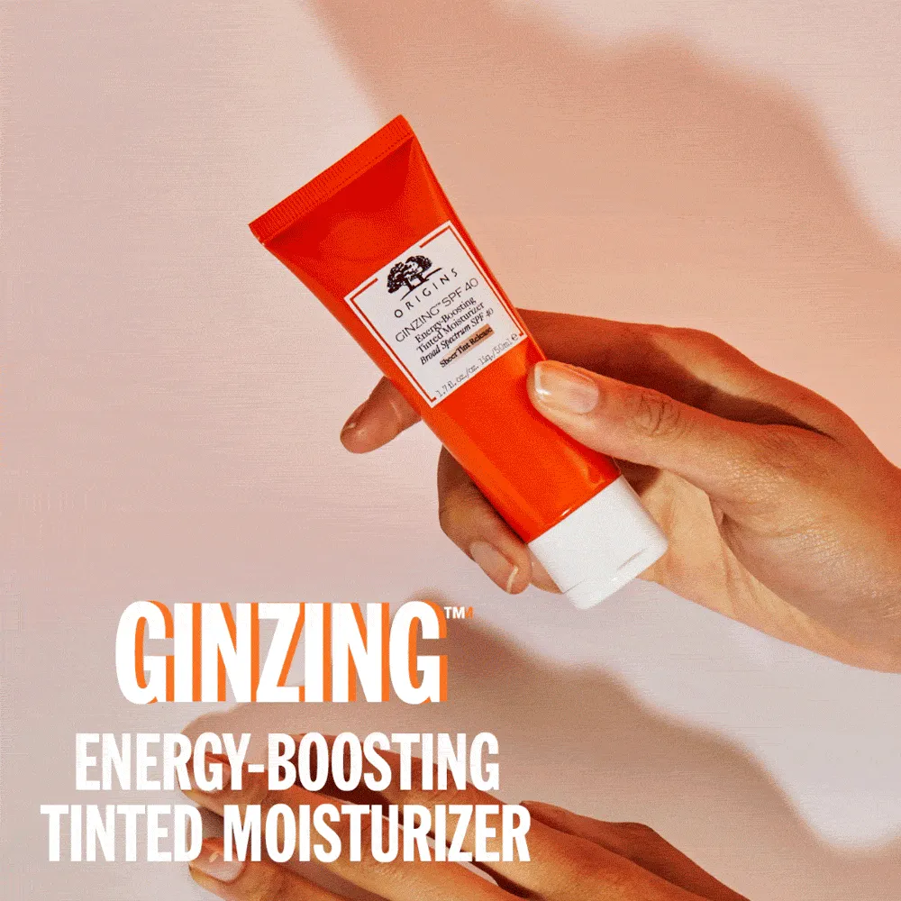 Origins GinZing SPF 40 Energy-Boosting Tinted Moisturizer