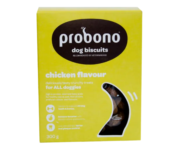 Probono Chicken Dog Biscuits 300g