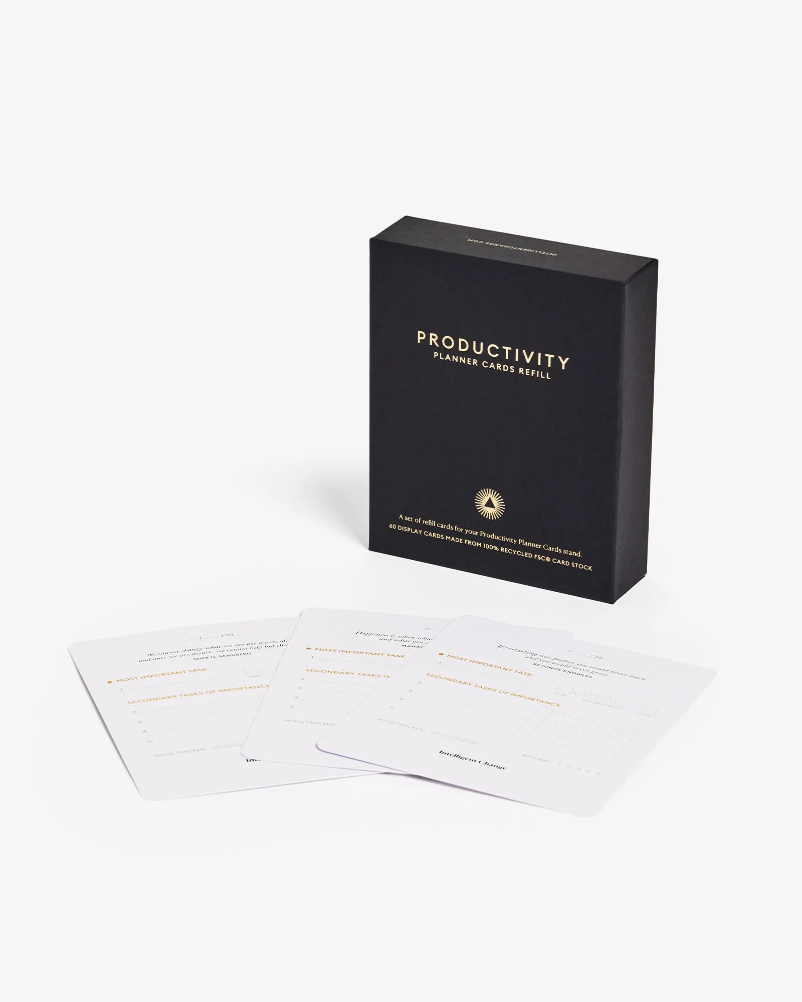 Productivity Planner Cards Refill Pack