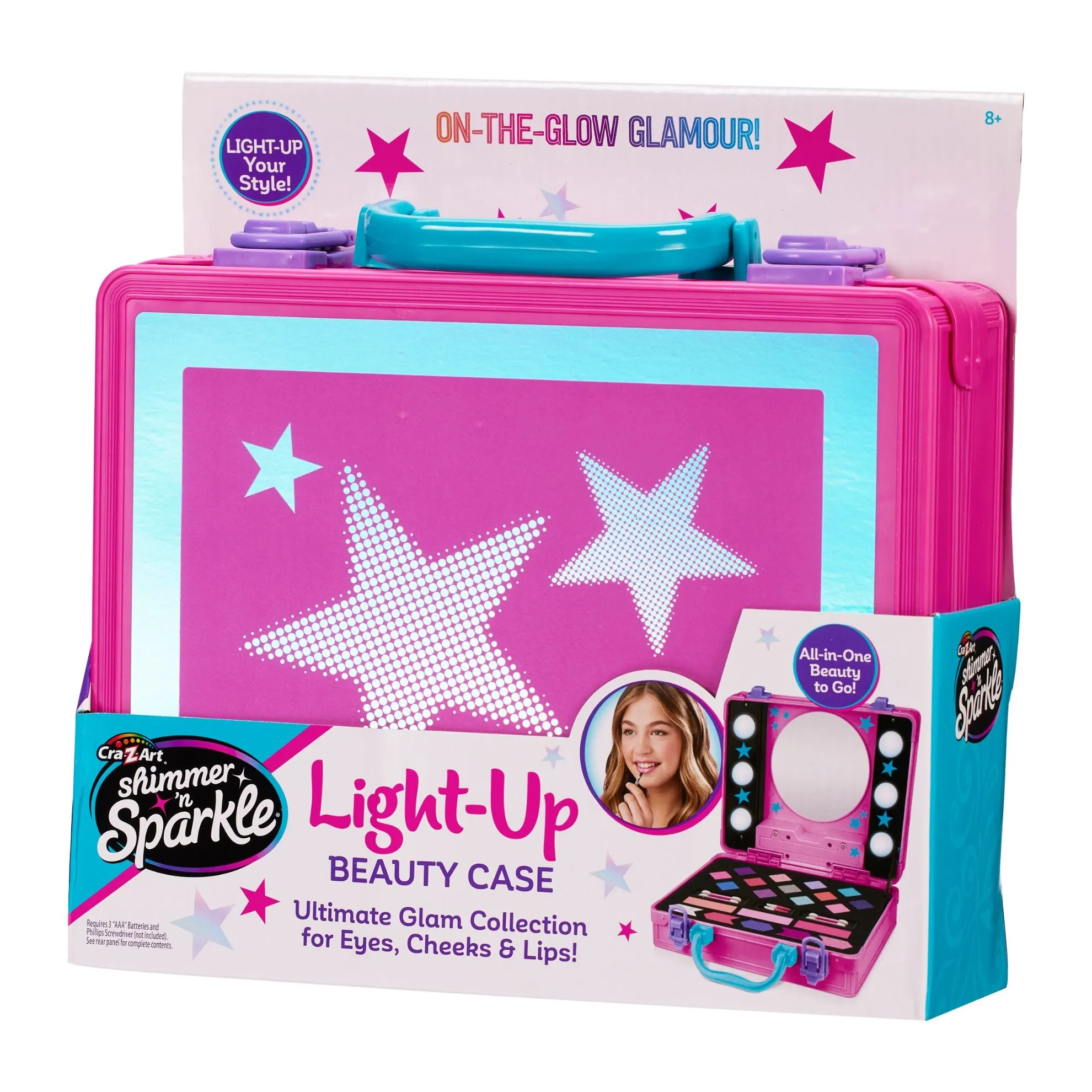 Shimmer N Sparkle Light Up Beauty Case