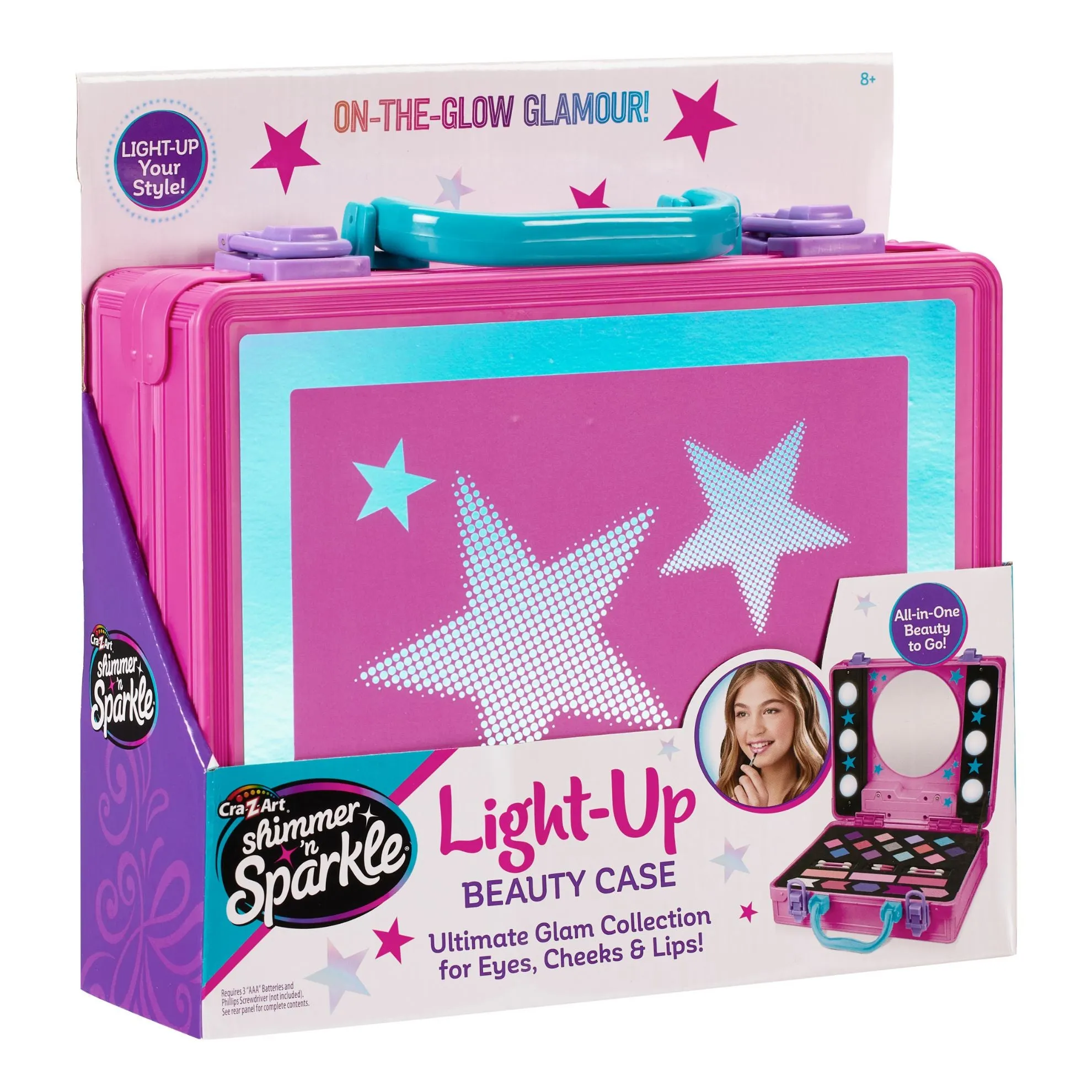 Shimmer N Sparkle Light Up Beauty Case