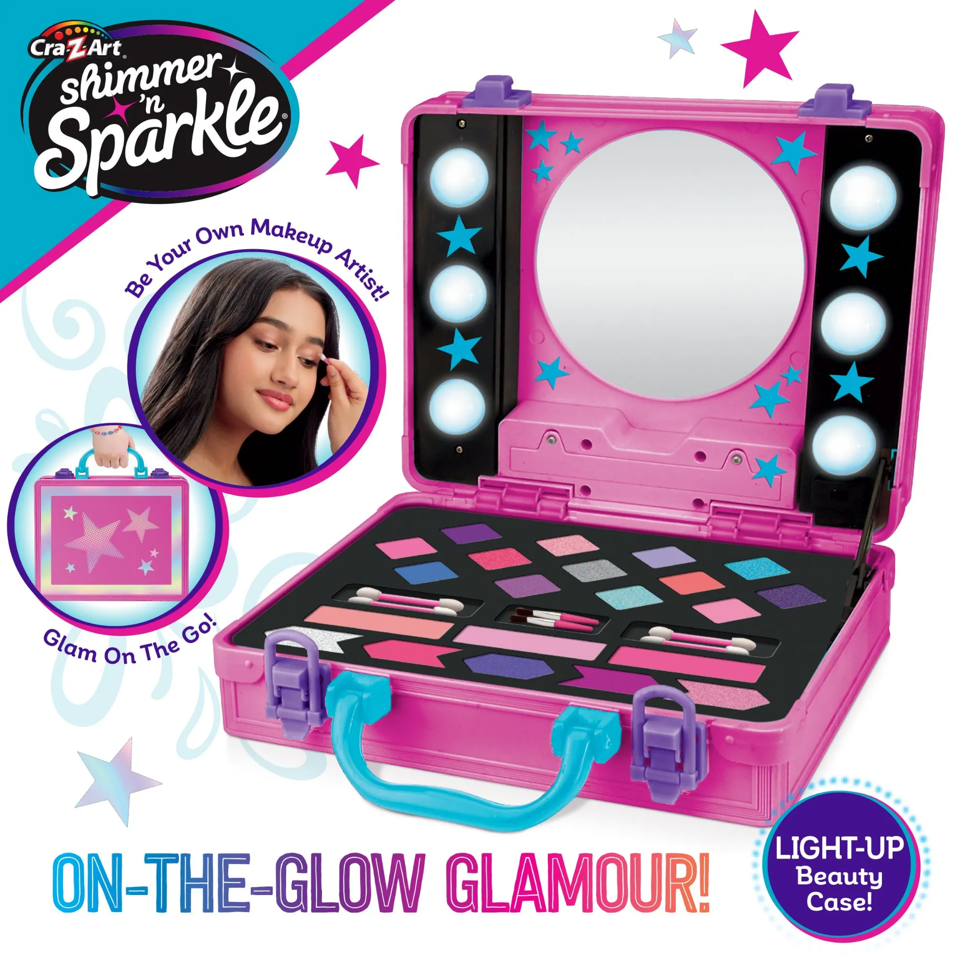 Shimmer N Sparkle Light Up Beauty Case