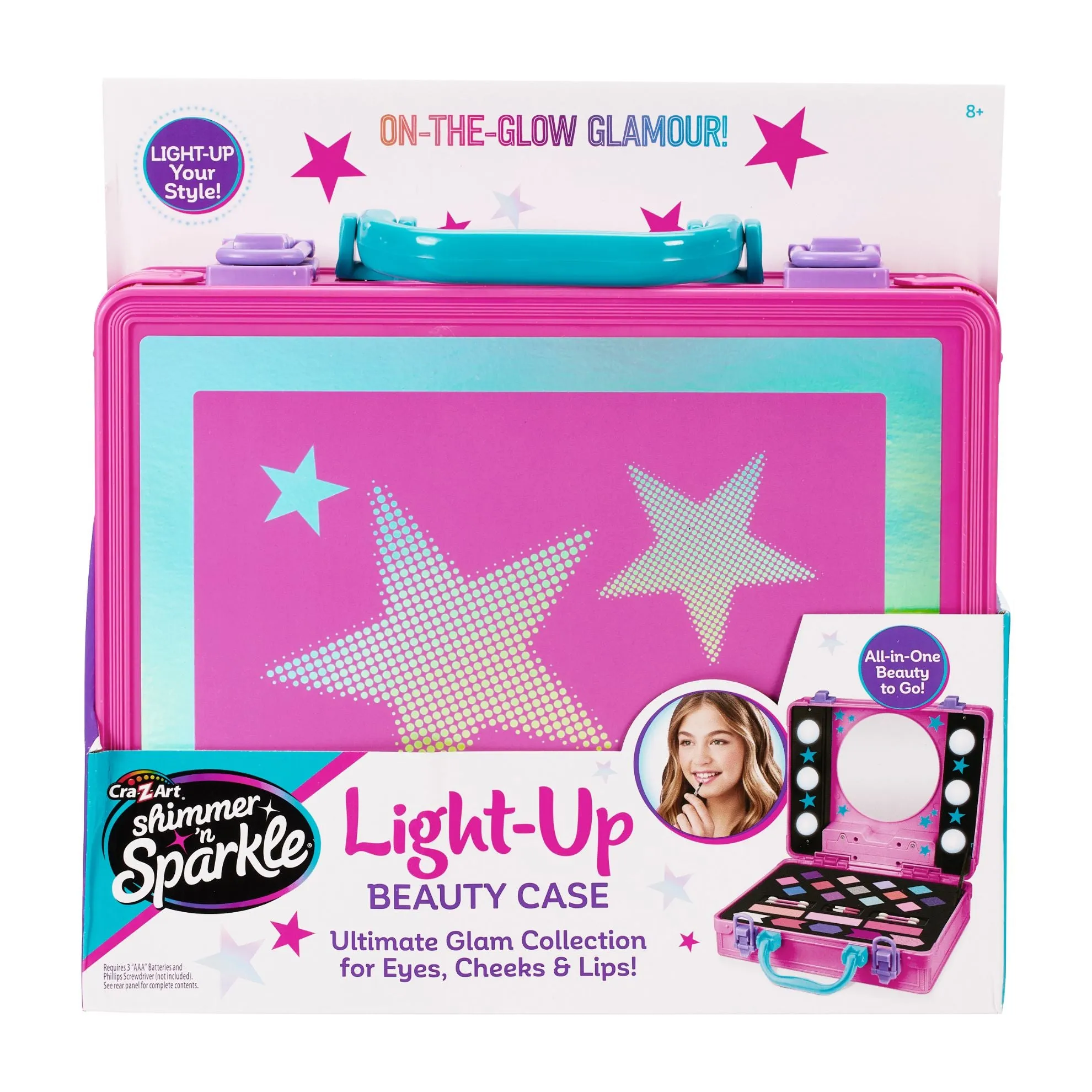 Shimmer N Sparkle Light Up Beauty Case