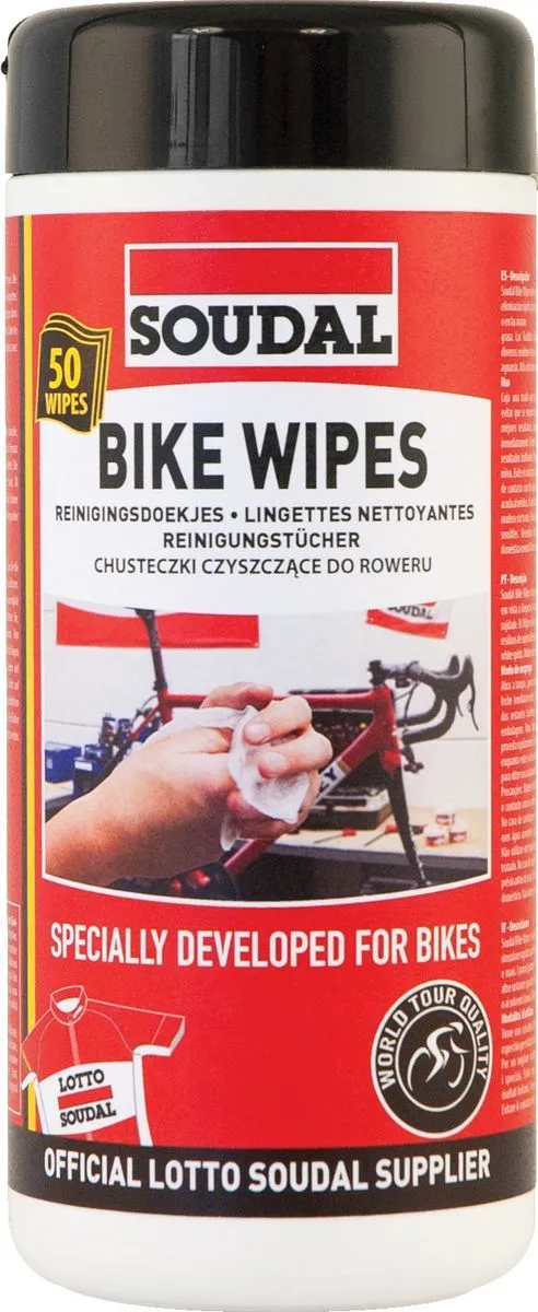 SOUDAL BIKE CLEANER WIPES