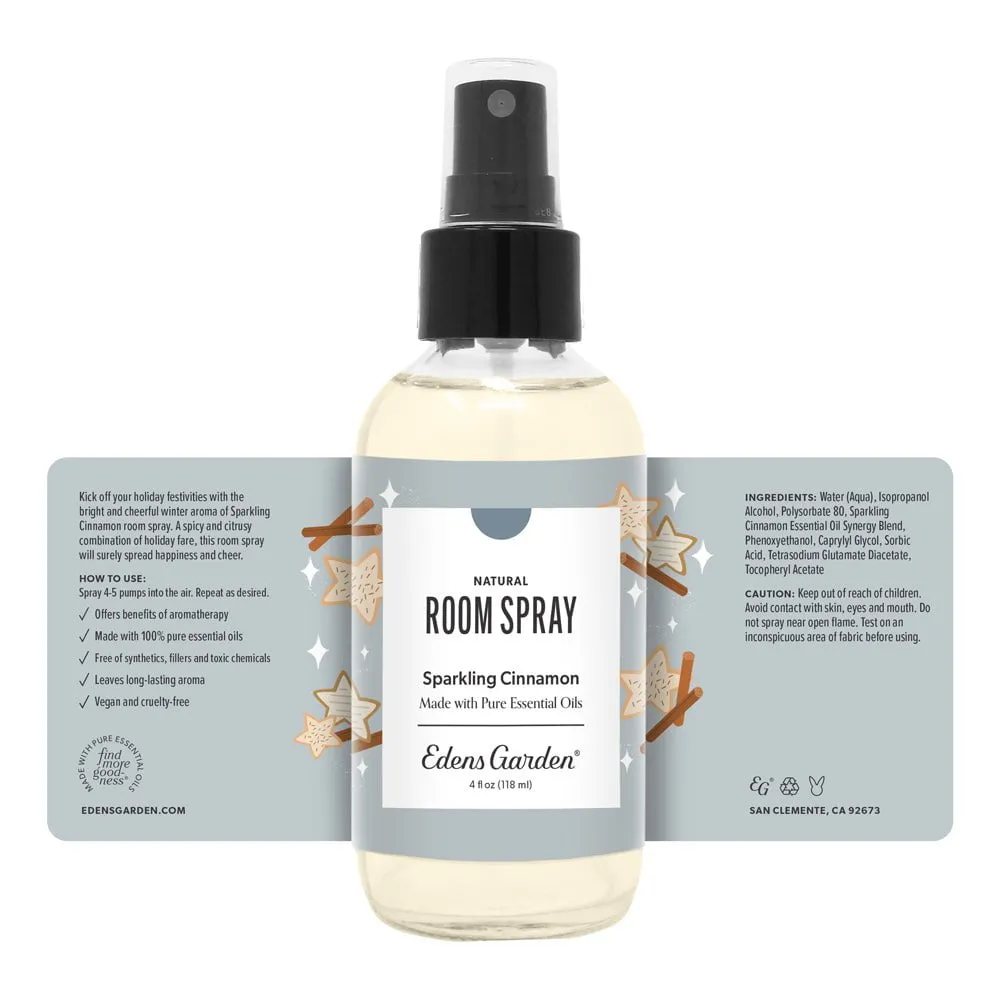 Sparkling Cinnamon Essential Oil Room Spray