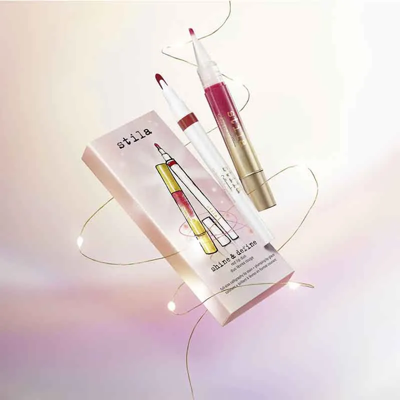 Stila Shine & Define Red Lip Duo Gift Set