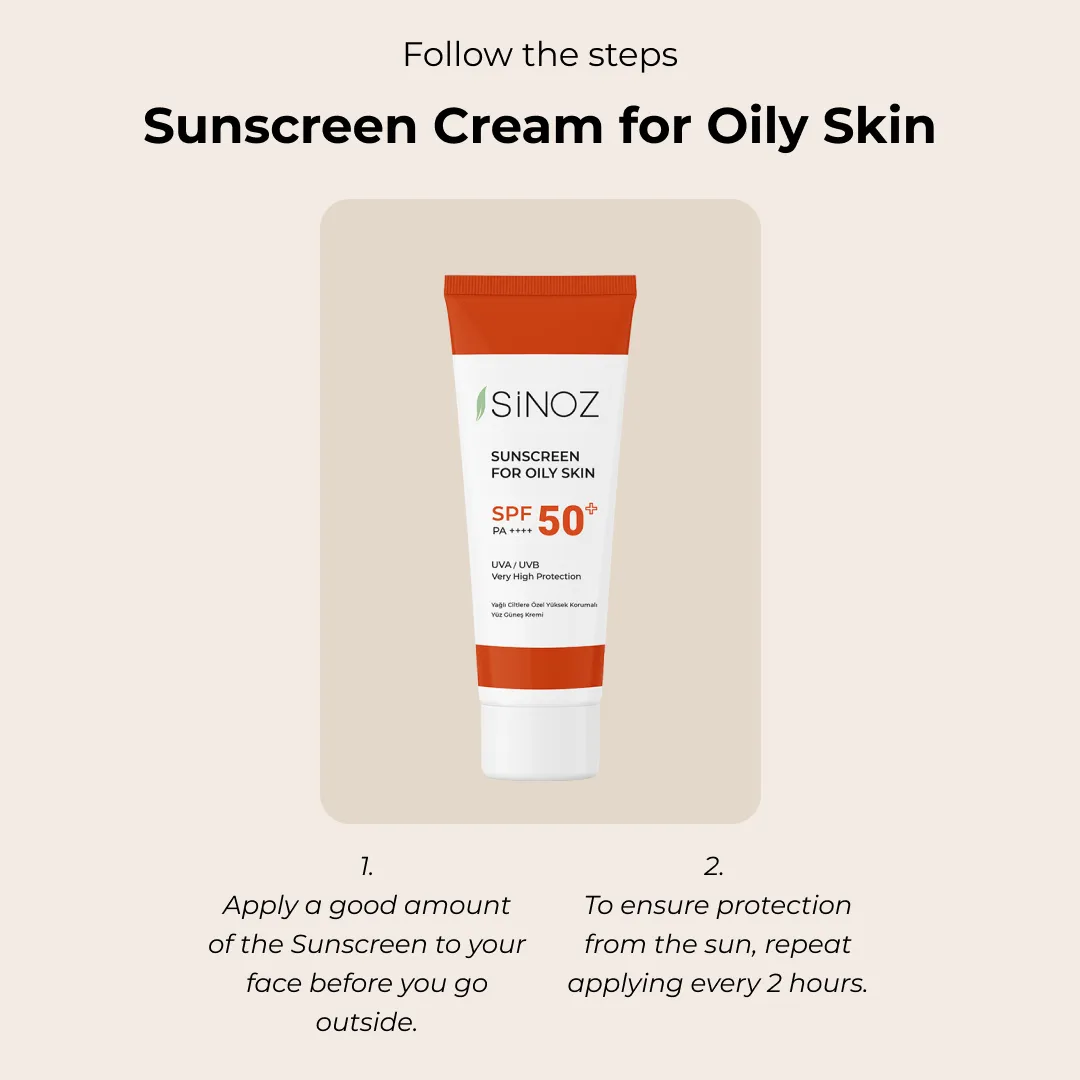 Sunscreen Cream for Oily Skin SPF 50 