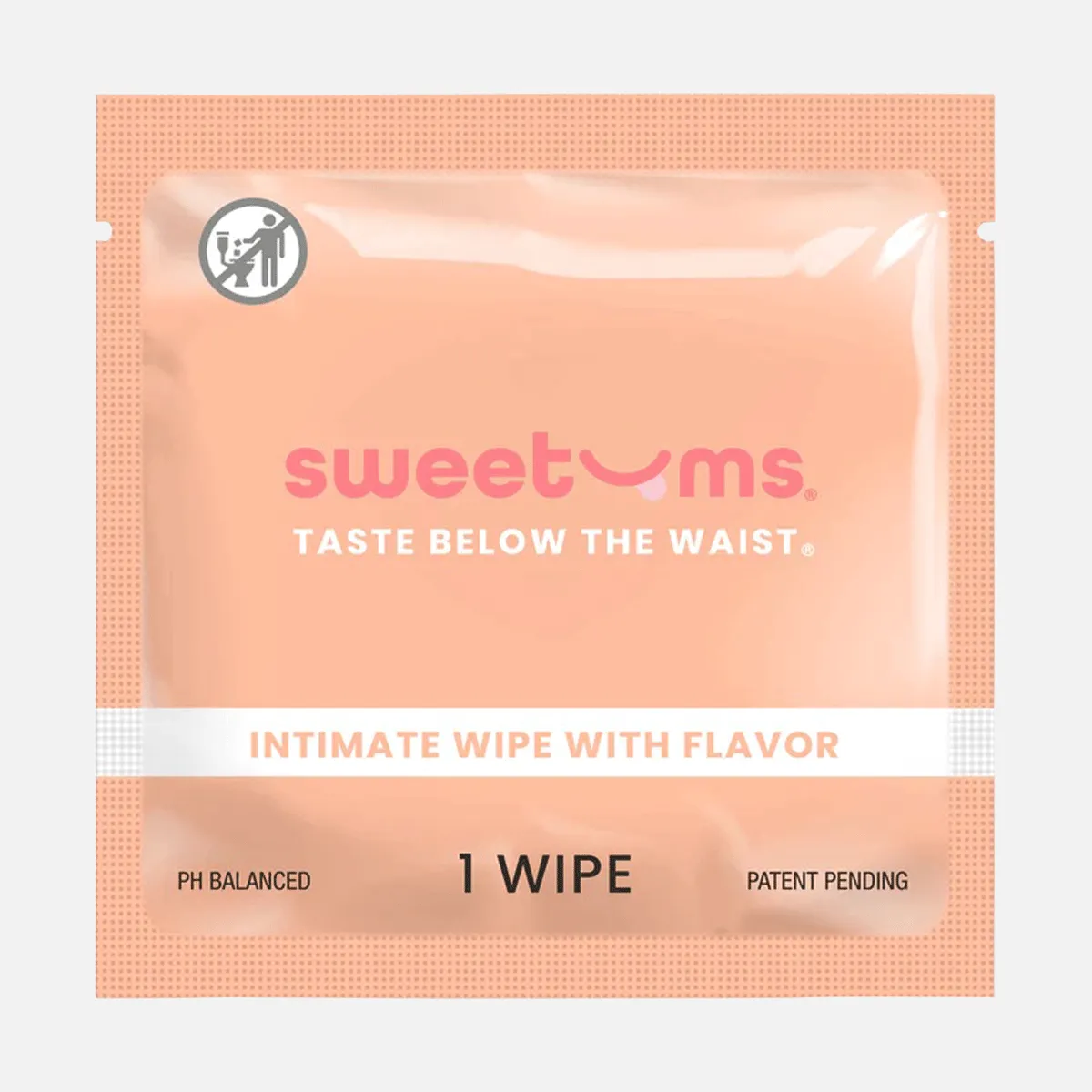 Sweetums Intimate Wipes Mango Flavor 10 - Pack