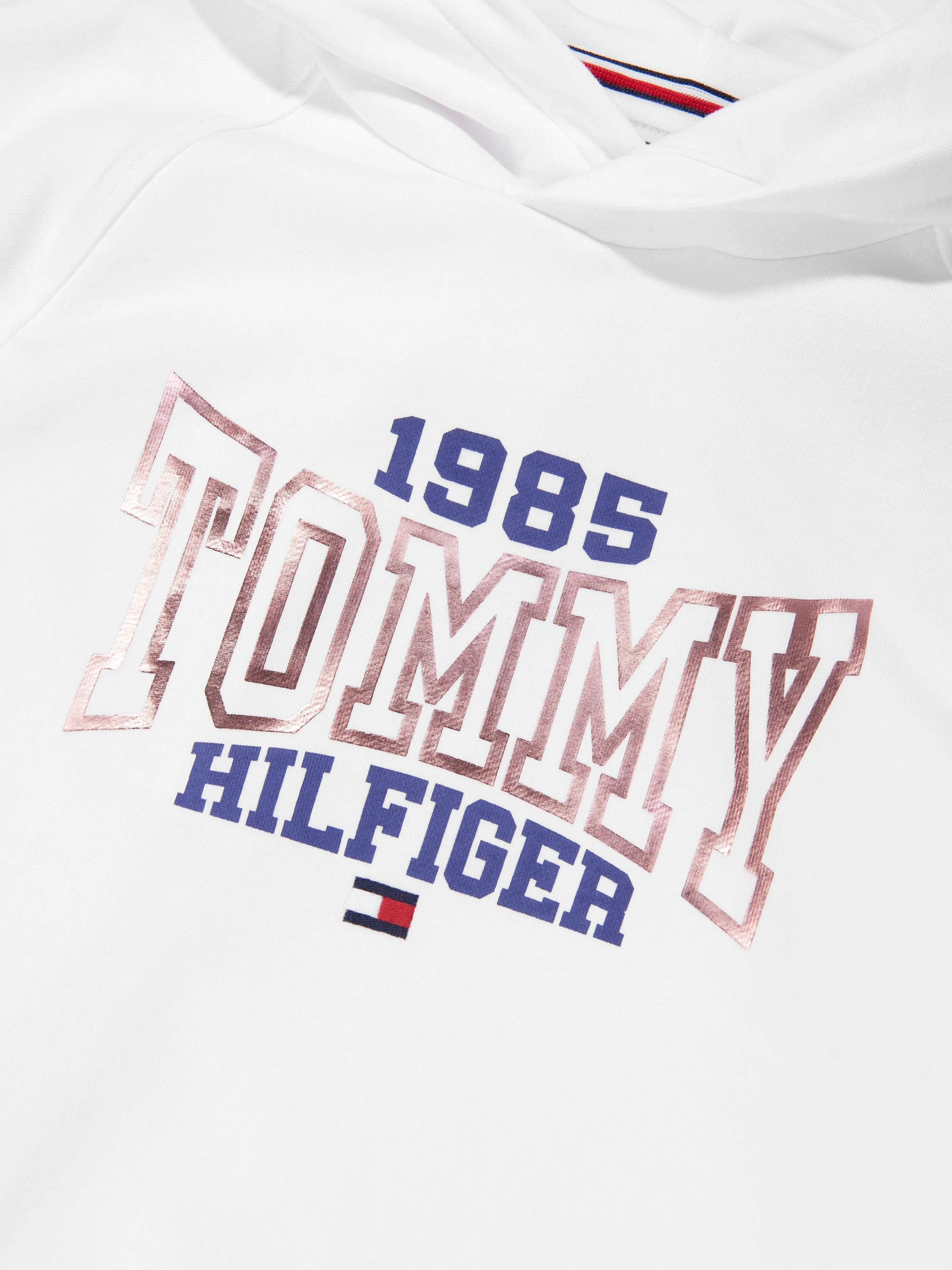 Tommy Hilfiger Girls 1985 Varsity Hoodie in White