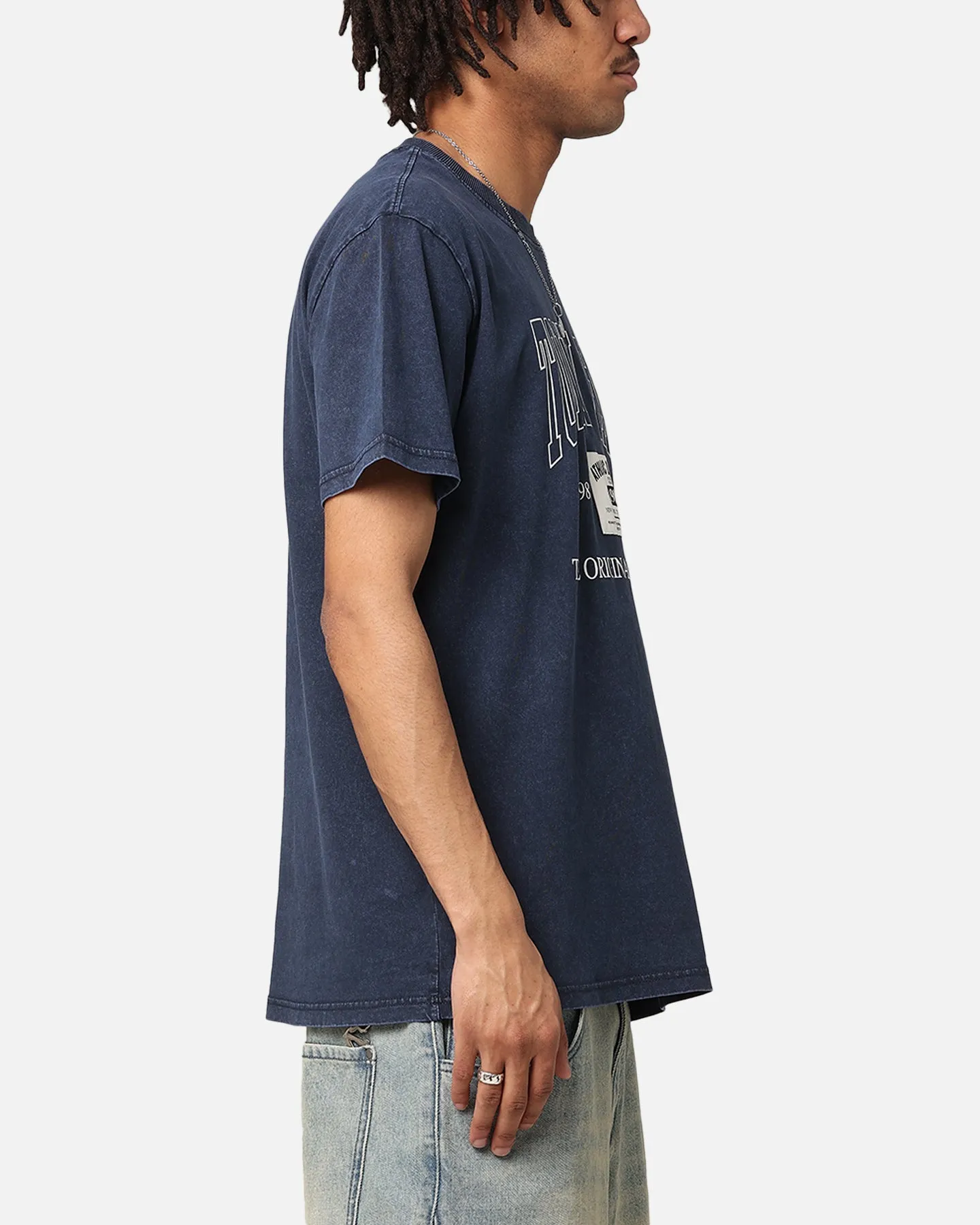 Tommy Jeans TJM Archive Logo T-Shirt Dark Night Navy