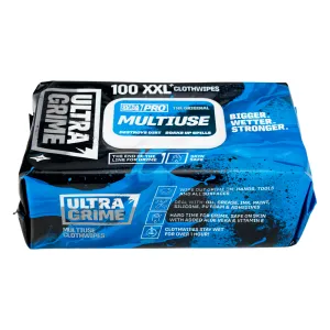 UltraGrime Pro Multiuse Cleaning Wipes Pack of 100