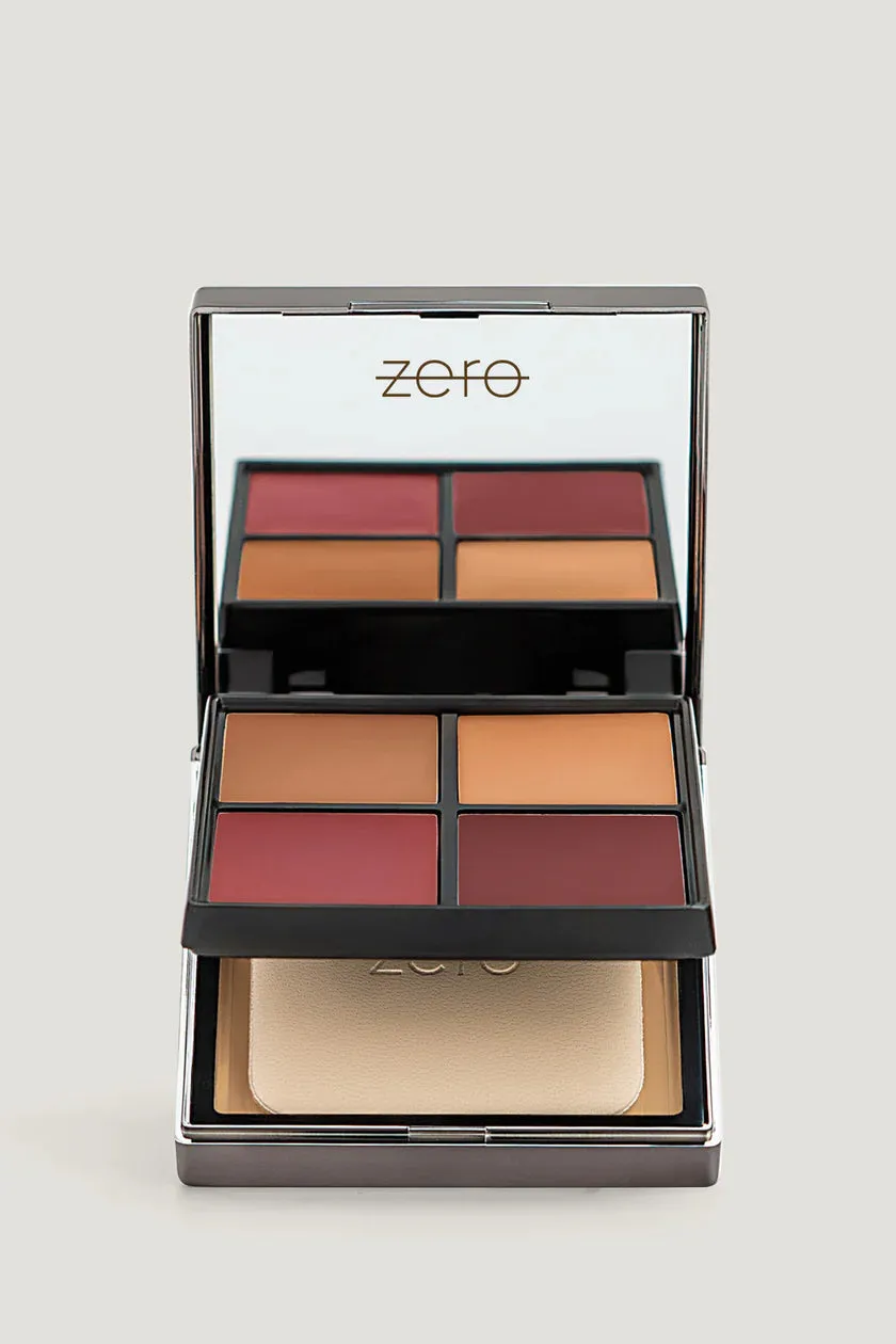 Zero Makeup - Face Perfecting Palette CARAMEL 6