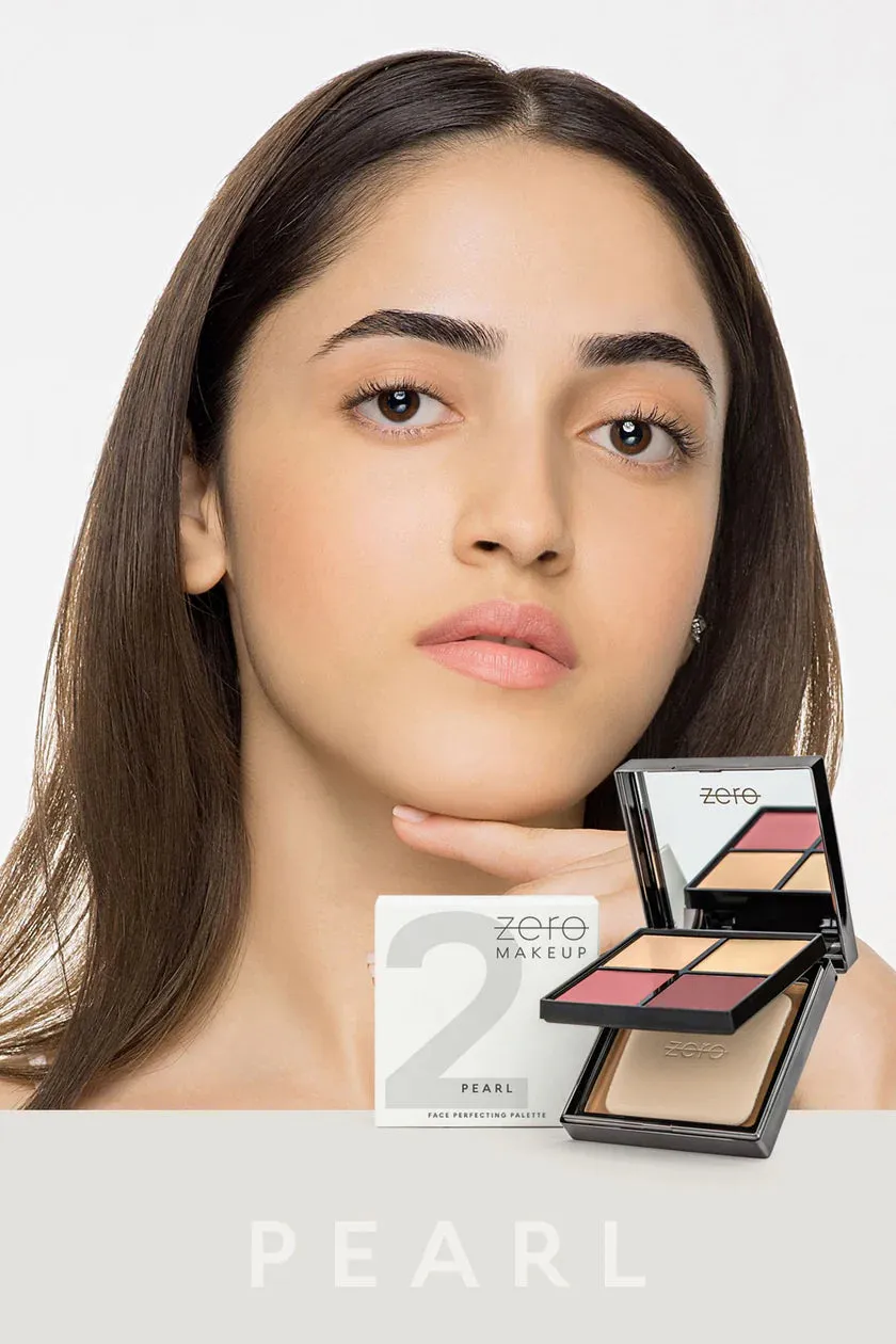 Zero Makeup - Face Perfecting Palette PEARL 2