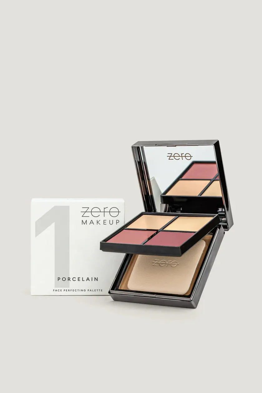 Zero Makeup - Face Perfecting Palette PORCELIAN 1